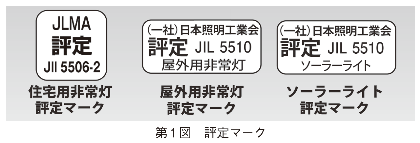 （一社）日本照明工業会　独自の評定マークを発足の画像