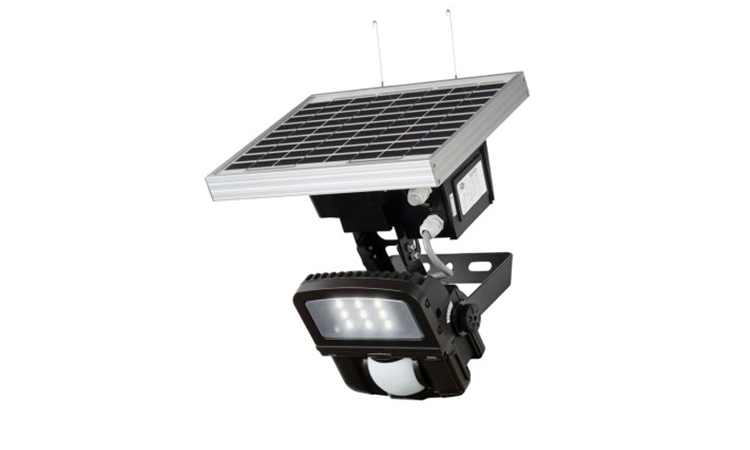 【オプテックス】ハードな屋外環境に対応する『ソーラー式センサー照明』の画像