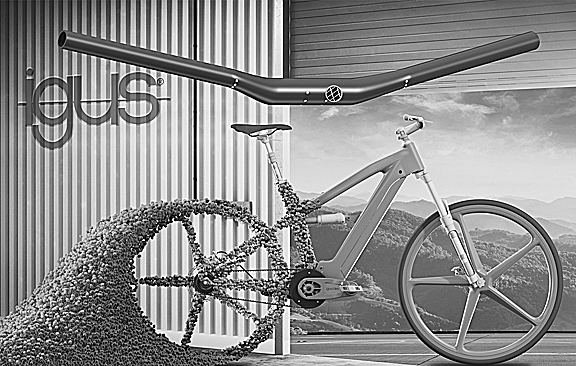 イグス 自転車用部品を開発 高性能プラスチック製の画像