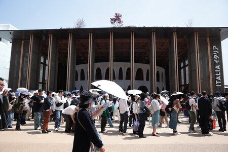 2025年大阪・関西万博：イタリアパビリオン、万博の開幕1カ月目は大盛況の画像