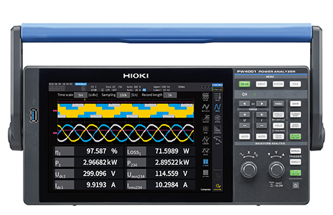 【日置電機】実車走行試験でもラボユース並みの高確度な電力計測を提供 — パワーアナライザPW4001を発売の画像
