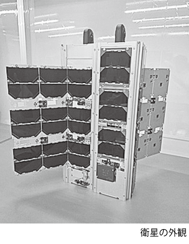 古河電工　実証実験衛星「ふなで」　東京大学と共同開発の画像
