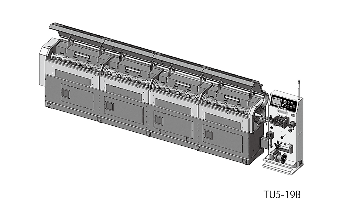 キンレイ　TU5-19Bの初号機完成　19本撚りを1工程での画像