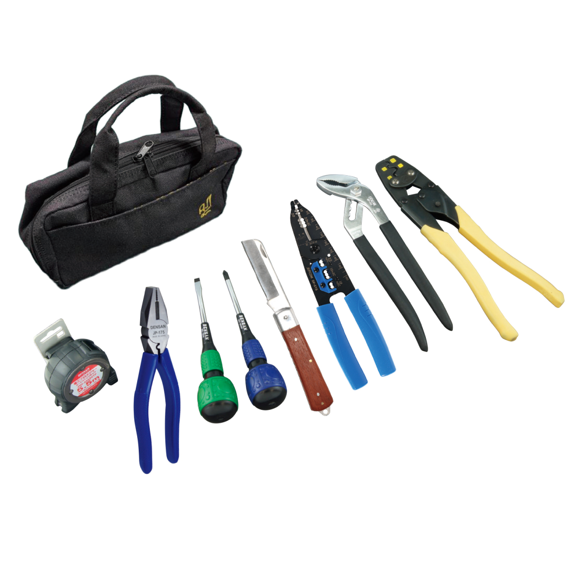 【ジェフコム】1種・2種 技能試験に必要な工具をワンセット『電気工事士技能試験工具キット』の画像