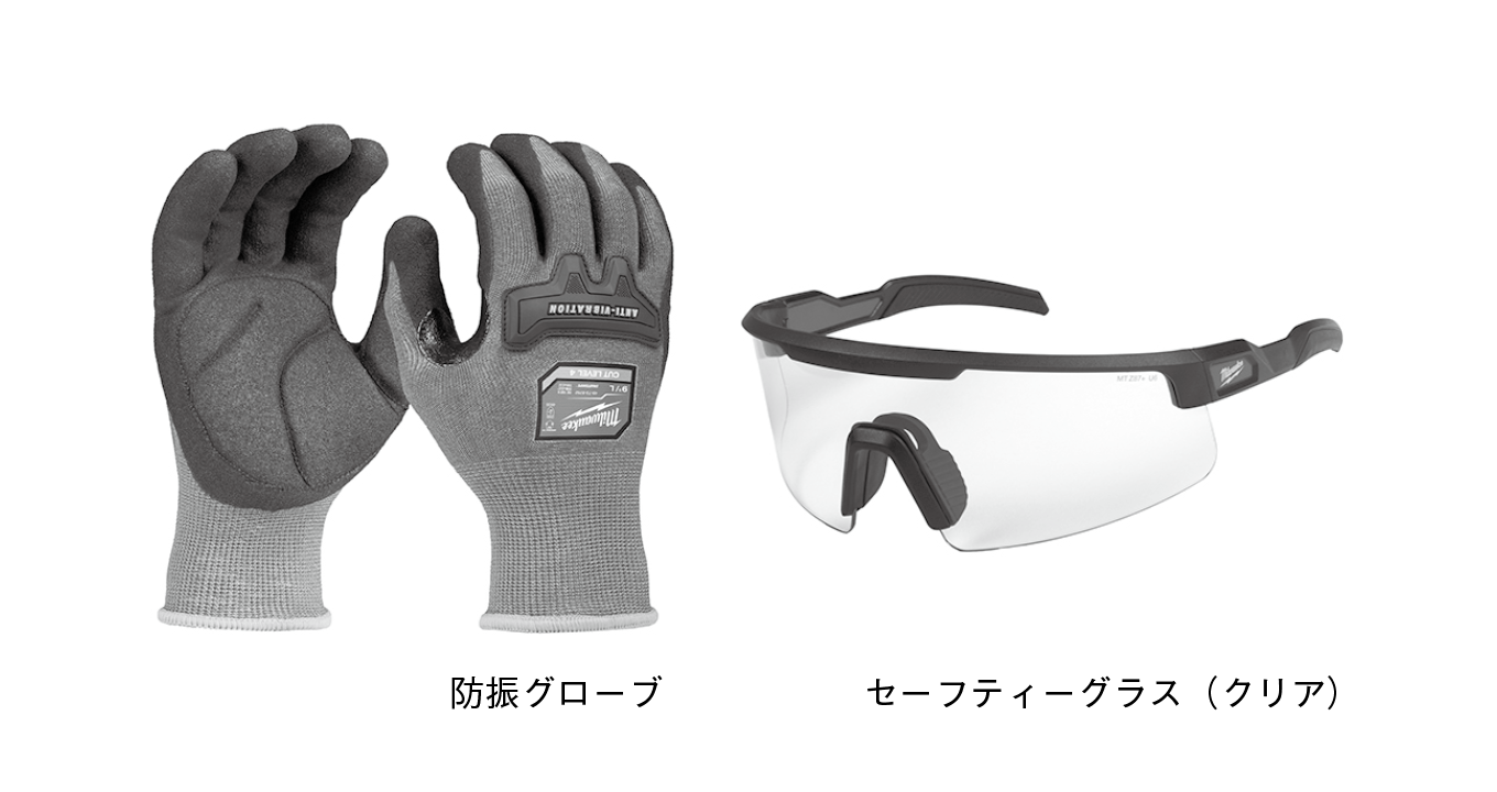 ミルウォーキーツール　防振グローブなど発売　耐切創レベル4相当の画像